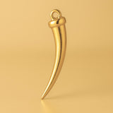 24ct Pure Gold - Walrus Tusk Charm