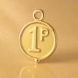 24ct Pure Gold - 1st Place Medal Charm