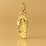 24ct Pure Gold - Flip Flip Thong Charm
