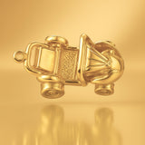 24ct Pure Gold - Vintage Beach Buggy Charm
