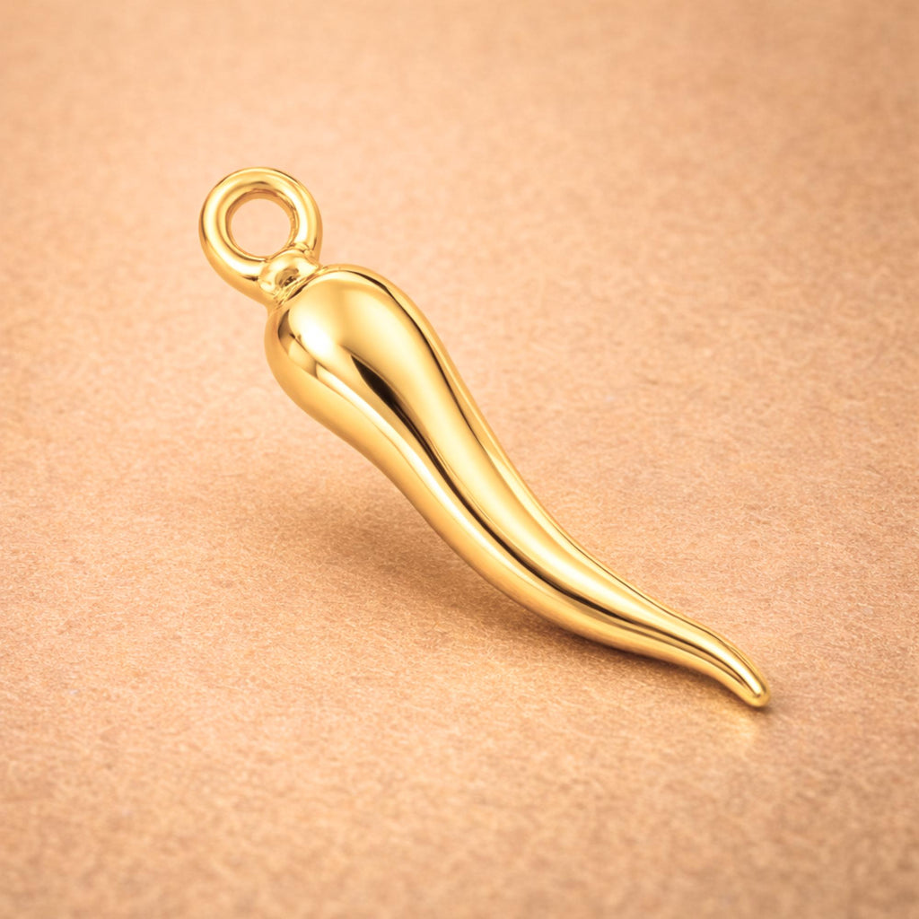 24ct Pure Gold - Cornicello Charm