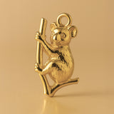 24ct Pure Gold - Perched Koala Charm