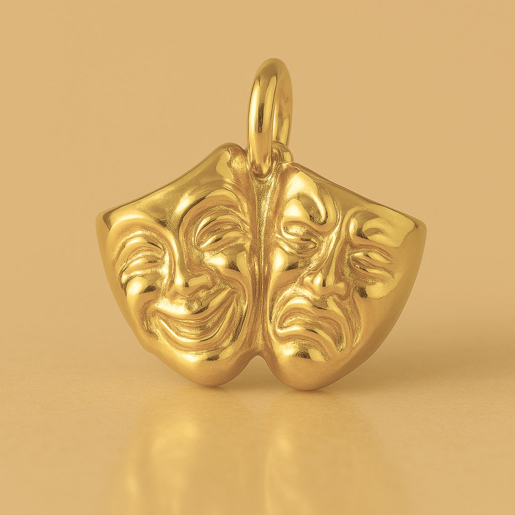24ct Pure Gold - Laugh Now Cry Later Charm