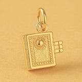 24ct Pure Gold - Book Worm Charm