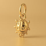 24ct Pure Gold - Spotted Ladybug Charm