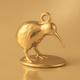 24ct Pure Gold - NZ Kiwi Bird Charm