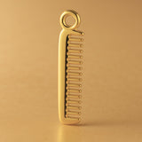 24ct Pure Gold - Barbers Comb Charm
