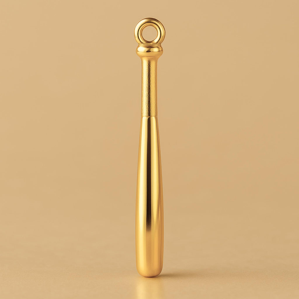 24ct Pure Gold - Baseball Bat Charm