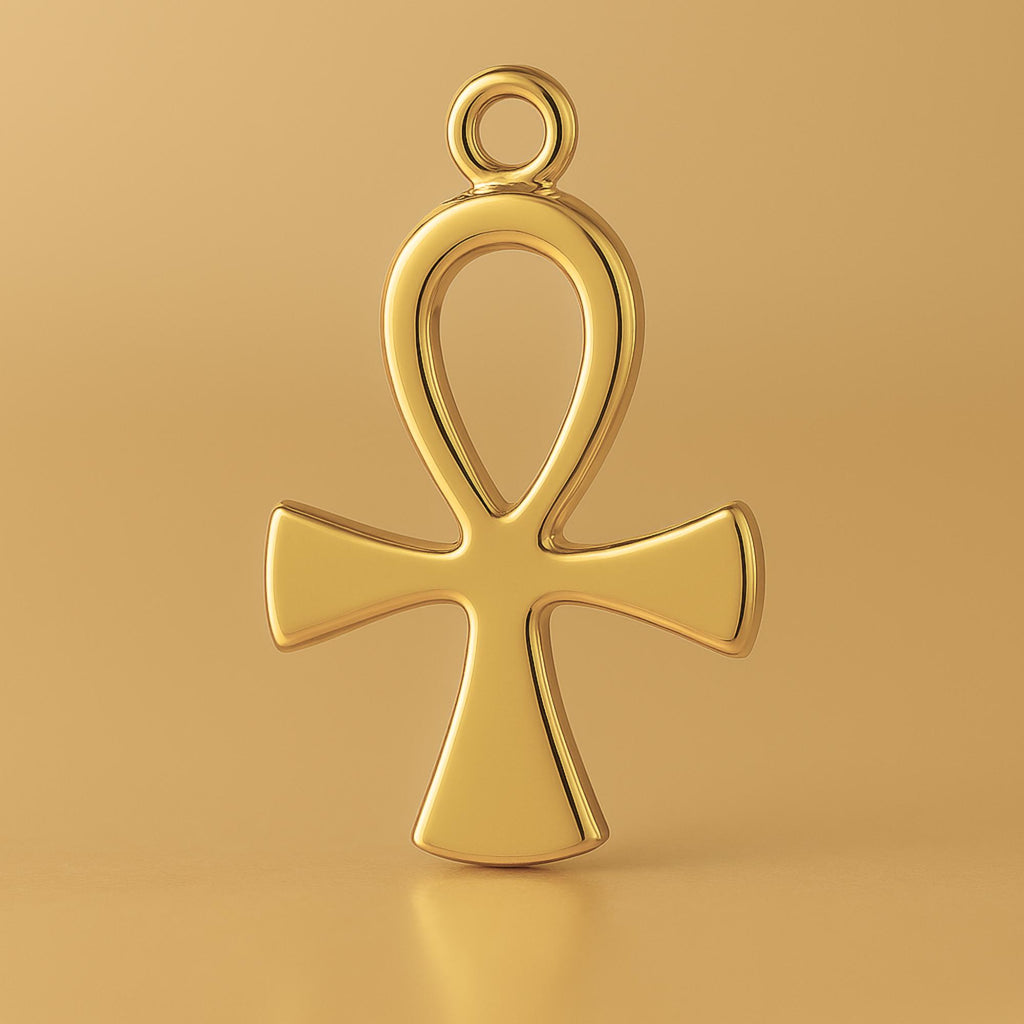 24ct Pure Gold - Egyptian Ankh Charm
