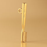 24ct Pure Gold - Classic Toothbrush Charm