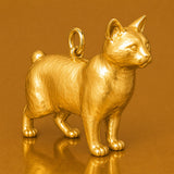 24ct Pure Gold - Pixiebob Cat Charm