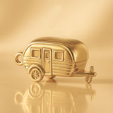 24ct Pure Gold - Vintage Camper Caravan Charm