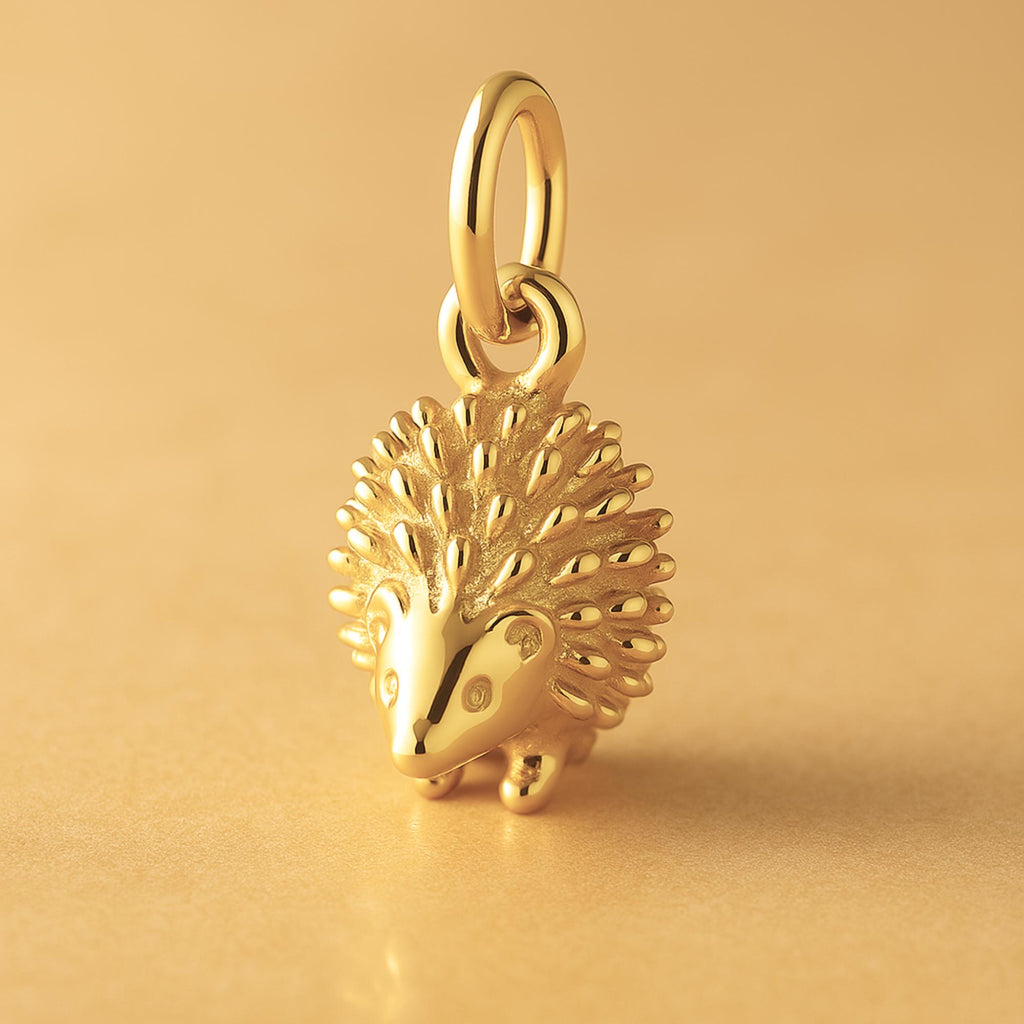 24ct Pure Gold - Baby Porcupine Charm