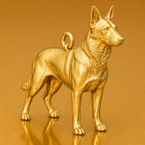 24ct Pure Gold - Belgian Malinois Dog Charm