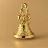 24ct Pure Gold - Christmas Bow Bell Charm
