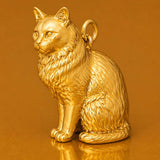24ct Pure Gold - Balinese Cat Charm