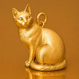 24ct Pure Gold - Siamese Cat Charm