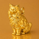 24ct Pure Gold - Persian Cat Charm