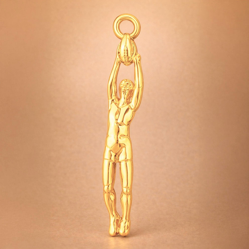 24ct Pure Gold - AFL player Charm
