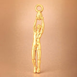24ct Pure Gold - AFL player Charm