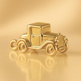 24ct Pure Gold - Classic 1920s Coupe Car Charm