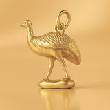 24ct Pure Gold - Rothschild Emu Charm