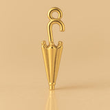24ct Pure Gold - Classic Umbrella Charm