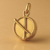 24ct Pure Gold - Parade Snare Drum Charm