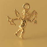 24ct Pure Gold - Cupid of Peace Charm