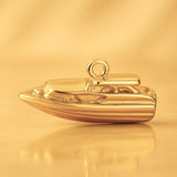 24ct Pure Gold - Powerboat Charm