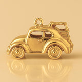 24ct Pure Gold - Mini VW Beetle Traveller Car Charm