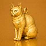 24ct Pure Gold - American Shorthair Cat Charm