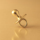 24ct Pure Gold - Vintage Pacifier Charm