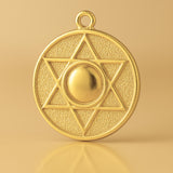 24ct Pure Gold - Star of David Amulet Charm