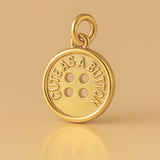 24ct Pure Gold - Cute as a Button Charm