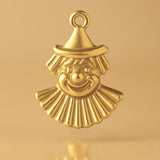 24ct Pure Gold - Carnival Clown Charm
