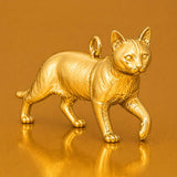 24ct Pure Gold - Bengal Cat Charm