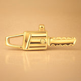 24ct Pure Gold - Loggers Chainsaw Charm