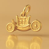 24ct Pure Gold - Princess Carriage Charm