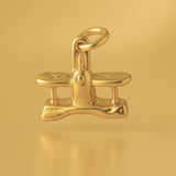 24ct Pure Gold - Balance Scales Charm