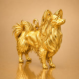 24ct Pure Gold - Papillon Dog Charm