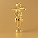 24ct Pure Gold - Graduation Owl Charm