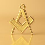 24ct Pure Gold - Freemason Charm