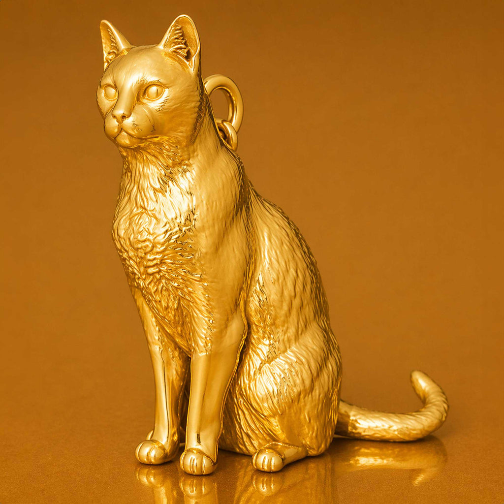 24ct Pure Gold - Burmilla Cat Charm