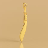 24ct Pure Gold - Kukri Knife Charm