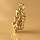 24ct Pure Gold - Koala with Stick Charm