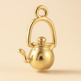 24ct Pure Gold - Kettle Teapot Charm