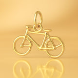 24ct Pure Gold - Classic Bicycle Charm