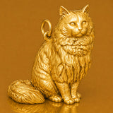 24ct Pure Gold - Ragamuffin Cat Charm