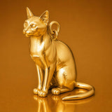 24ct Pure Gold - Tonkinese Cat Charm